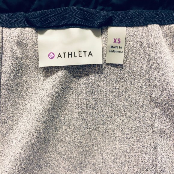 Athleta Jackets & Coats Athleta Quilted Vest W Detachable Hood Xs